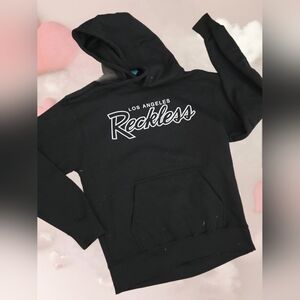 New YR Los Angeles Reckless fleece Hoodie Men size M
